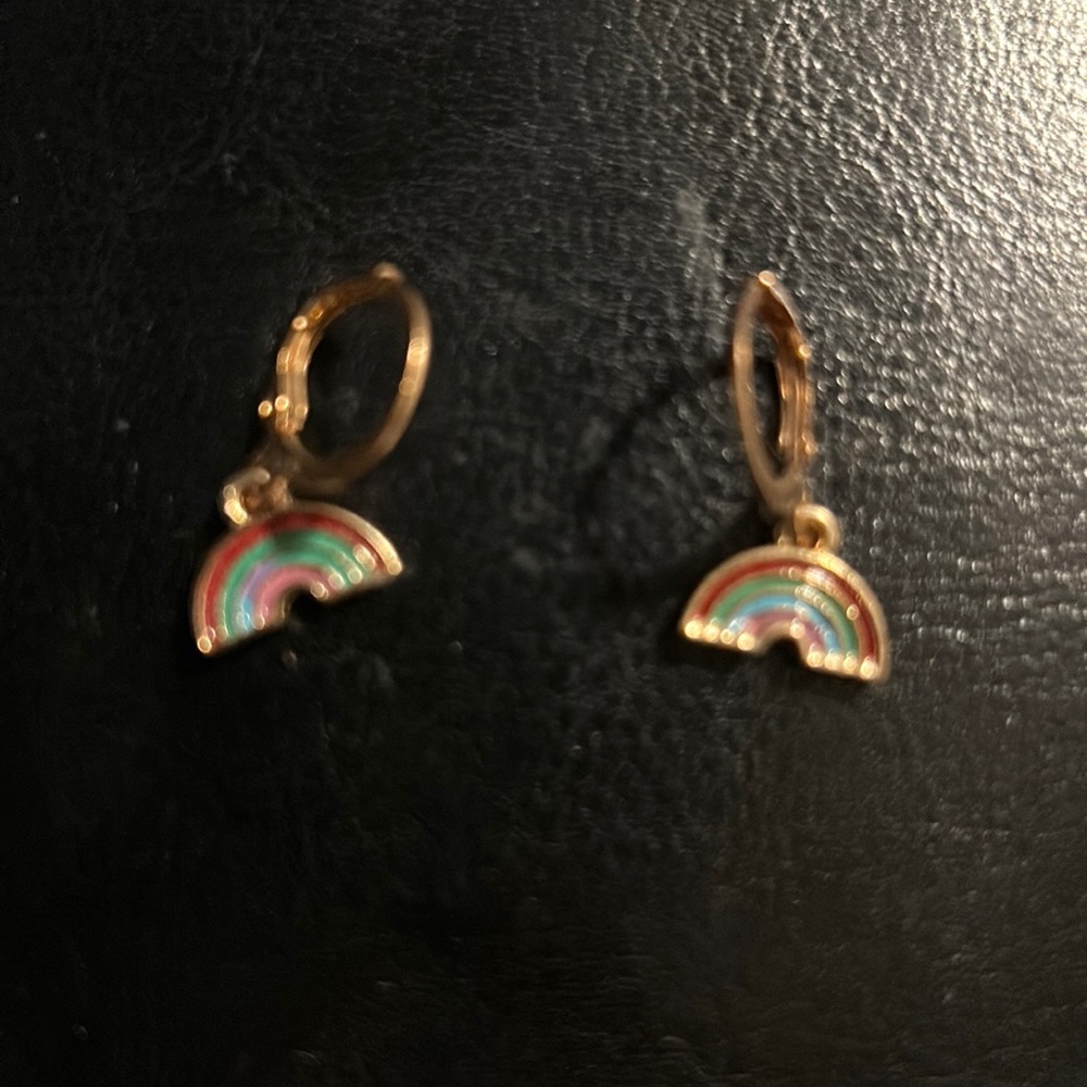 rainbow earrings